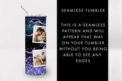 Purple Agate Photoframe Tumbler Sublimation PNG Product Image 2