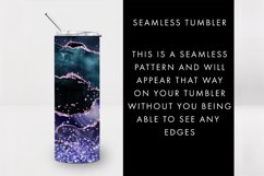 Purple Agate Glitter Tumbler Sublimation PNG Product Image 2