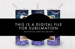 Purple Agate Photoframe Tumbler Sublimation PNG Product Image 3