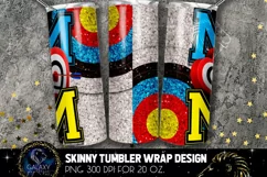 Archery Mom Tumbler Sublimation, Archery Mom Tumbler Design Product Image 2