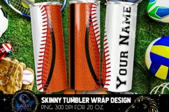 Baseball & Basketball Tumbler, Baseball Basketball Product Image 1