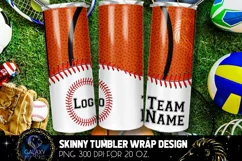 Baseball & Basketball Tumbler, Baseball Basketball Product Image 2