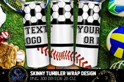 Baseball &amp; Soccer Tumbler, Baseball Soccer Tumbler Product Image 2