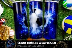Powder Explotion Soccer Ball Tumbler Sublimation Design Product Image 1