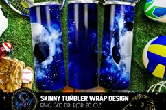 Powder Explotion Soccer Ball Tumbler Sublimation Design Product Image 2