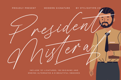 President Mistera - Modern Signature Font Product Image 1
