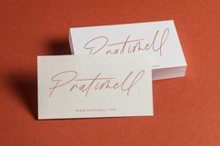 President Mistera - Modern Signature Font Product Image 3