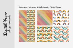 Boho digital paper Seamless backgrounds Product Image 1