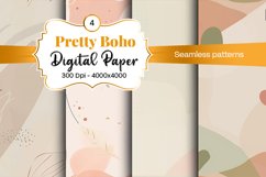Boho digital paper Seamless backgrounds Product Image 18