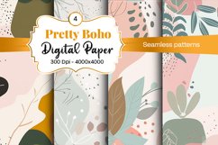 Boho digital paper Seamless backgrounds Product Image 19