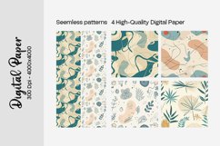 Boho digital paper Seamless backgrounds Product Image 1