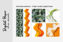 Boho digital paper Seamless backgrounds Product Image 2