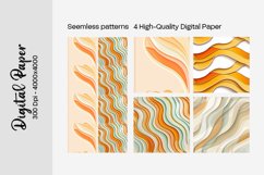 Boho digital paper Seamless backgrounds Product Image 2