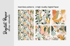 Boho digital paper Seamless backgrounds Product Image 1