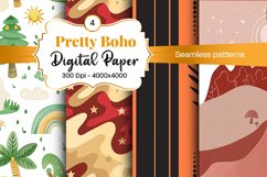 Boho digital paper Seamless backgrounds Product Image 21