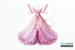Pretty Fairy Dress PNG Clipart Product Image 1