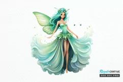Pretty Fairy Dress PNG Clipart Product Image 1