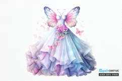 Pretty Fairy Dress PNG Clipart Product Image 1