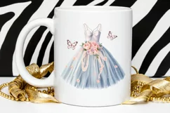 Pretty Fairy Dress PNG Clipart Product Image 2