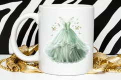 Pretty Fairy Dress PNG Clipart Product Image 3