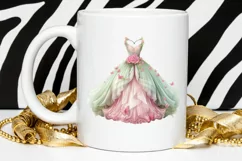 Pretty Fairy Dress PNG Clipart Product Image 2