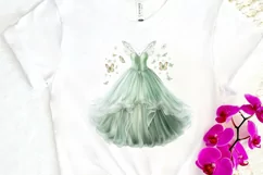 Pretty Fairy Dress PNG Clipart Product Image 2