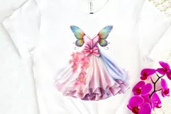 Pretty Fairy Dress PNG Clipart Product Image 3