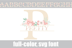 Pretty in Proposal Monogram Color Font Product Image 1