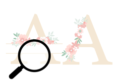 Pretty in Proposal Monogram Color Font Product Image 7