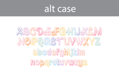 Pretty in Spring Color Font Product Image 2