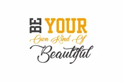 Be Your Own Kind Of Beautiful Pretty Insect Stickers Design Product Image 3