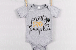 Pretty Little Pumpkin, Girl Litte Pumpkin, Funny Fall Shirt Product Image 3