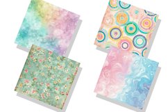 Pretty Pastels Seamless Digital Paper Bundle Product Image 2