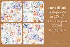 Pretty Floral Pattern, Pretty Flowers Seamless Patterns, s1 Product Image 2