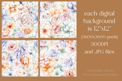 Pretty Floral Pattern, Pretty Flowers Seamless Patterns, s11 Product Image 2