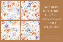 Pretty Floral Pattern, Pretty Flowers Seamless Patterns, s12 Product Image 2