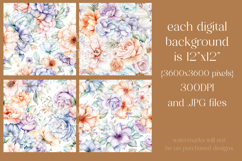 Pretty Floral Pattern, Pretty Flowers Seamless Patterns, s4 Product Image 2