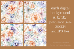Pretty Floral Pattern, Pretty Flowers Seamless Patterns, s5 Product Image 2