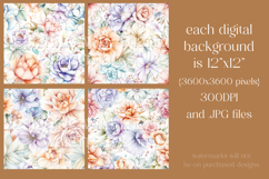 Pretty Floral Pattern, Pretty Flowers Seamless Patterns, s7 Product Image 2