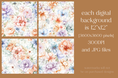Pretty Floral Pattern, Pretty Flowers Seamless Patterns, s9 Product Image 2