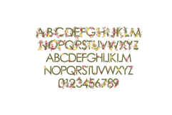 Pretty Posies Too Color Font Product Image 3