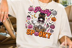 Pretty Spooky Halloween Sublimation PNG Product Image 2