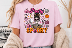 Pretty Spooky Halloween Sublimation PNG Product Image 3