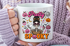 Pretty Spooky Halloween Sublimation PNG Product Image 4