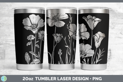 GorgeousPretty Laser 20oz Tumbler design.