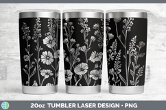 GorgeousPretty Laser 20oz Tumbler design.