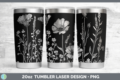 GorgeousPretty Laser 20oz Tumbler design.