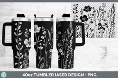 GorgeousPretty Laser 40oz Tumbler design.