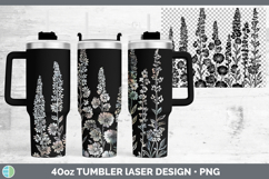 GorgeousPretty Laser 40oz Tumbler design.