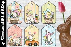 Pretty Easter-Easter Bunny Printable Tags Product Image 1